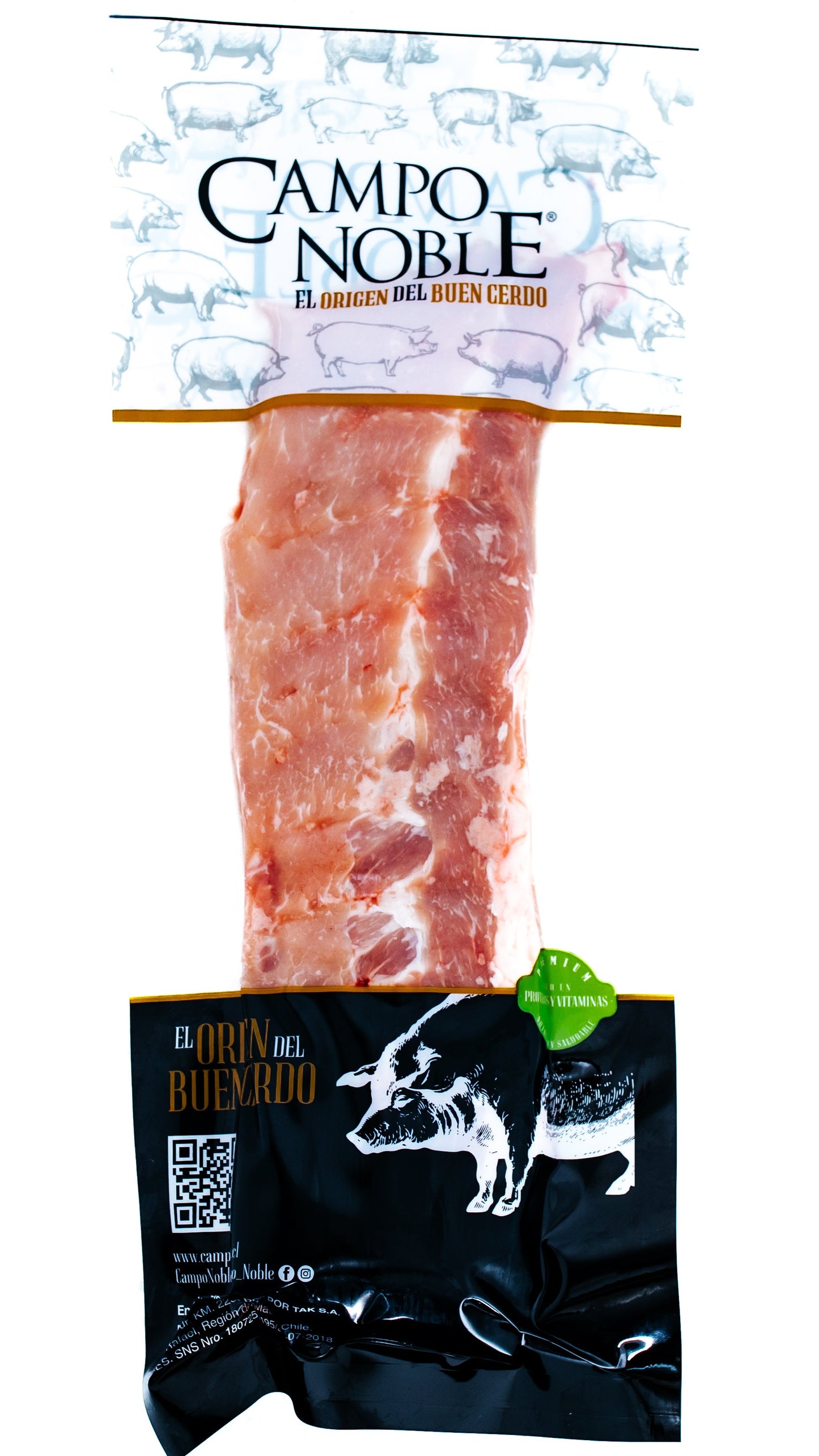 Caja Baby Back Ribs al vacío 5kg