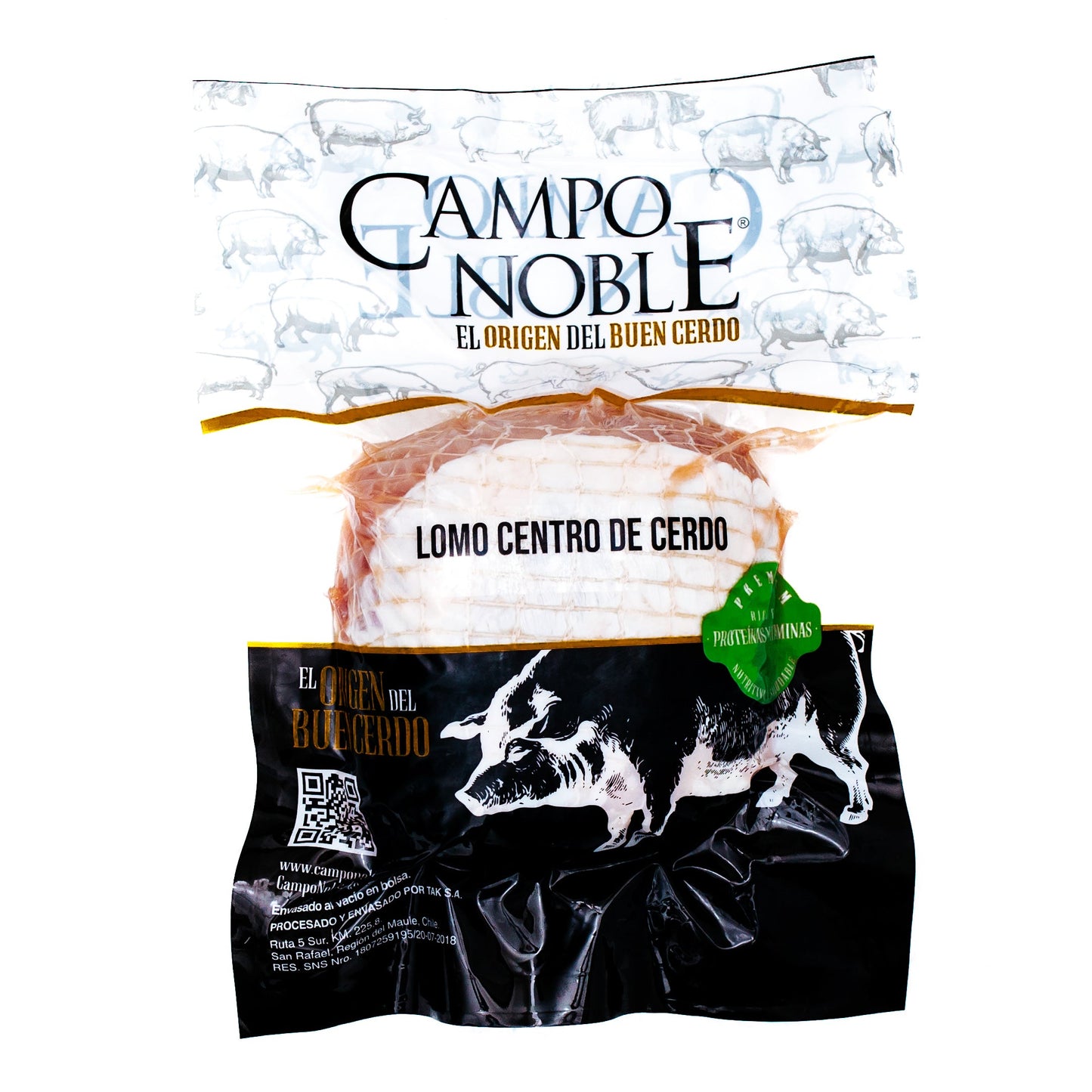 Caja Lomo centro entero 5 Kg