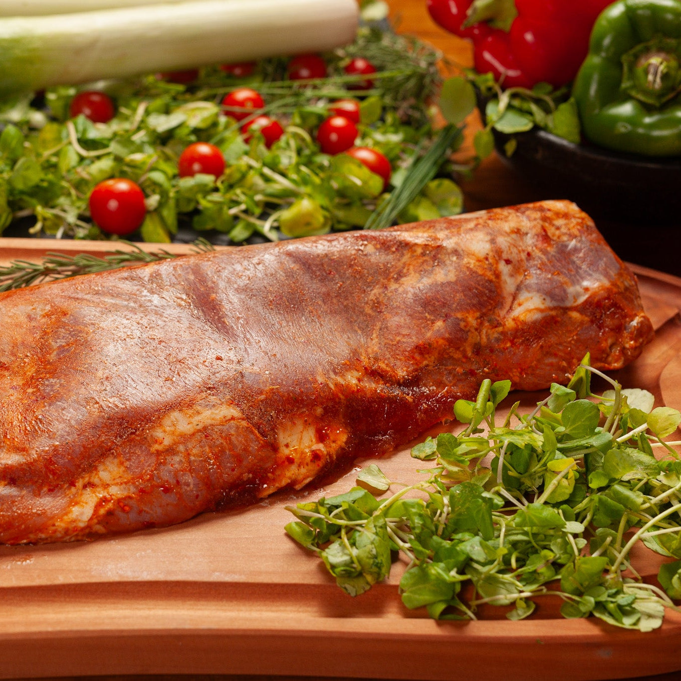 Caja Costillar adobado a la Chilena