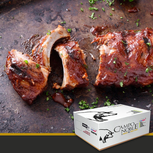 Caja Baby Back Ribs al vacío 5kg