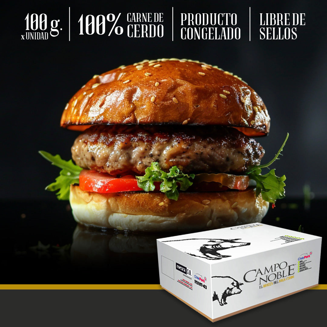 Caja Hamburguesa 40 unidades