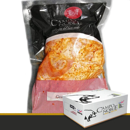 Caja pulpa pierna de cerdo a la Chilena